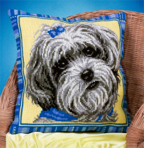 Набор для вышивания " PANNA" PD- 1549 ( ПД- 1549 ) " Подушка Ши- тцу" 