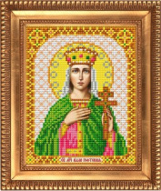 Рисунок на ткани для вышивки бисером И-5116 Святая Мученица Алла 13,5х17см