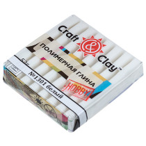 Craft & Clay полимерная глина CCH флуоресцентный 52 г 1301 белый
