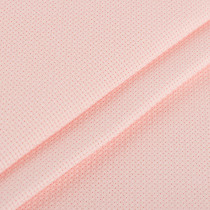 Канва K04 " Gamma" Aida №14 цв. 100% хлопок 50 х 50 см ± 2 см св- розовый